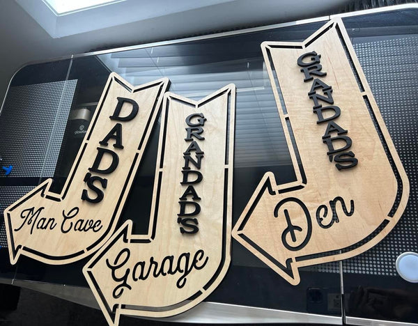 Personalized Garage Sign, Personalized Fathers Day Sign for Dad, Mecha –  AERii