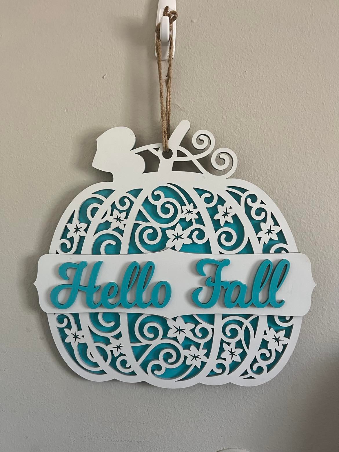 Custom Pumpkin Sign