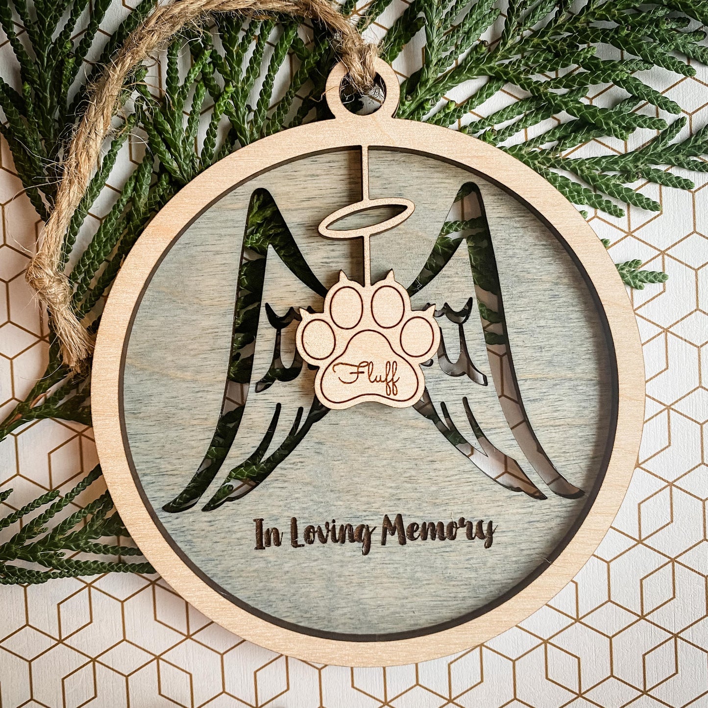 Angel & Butterfly Remembrance Ornaments