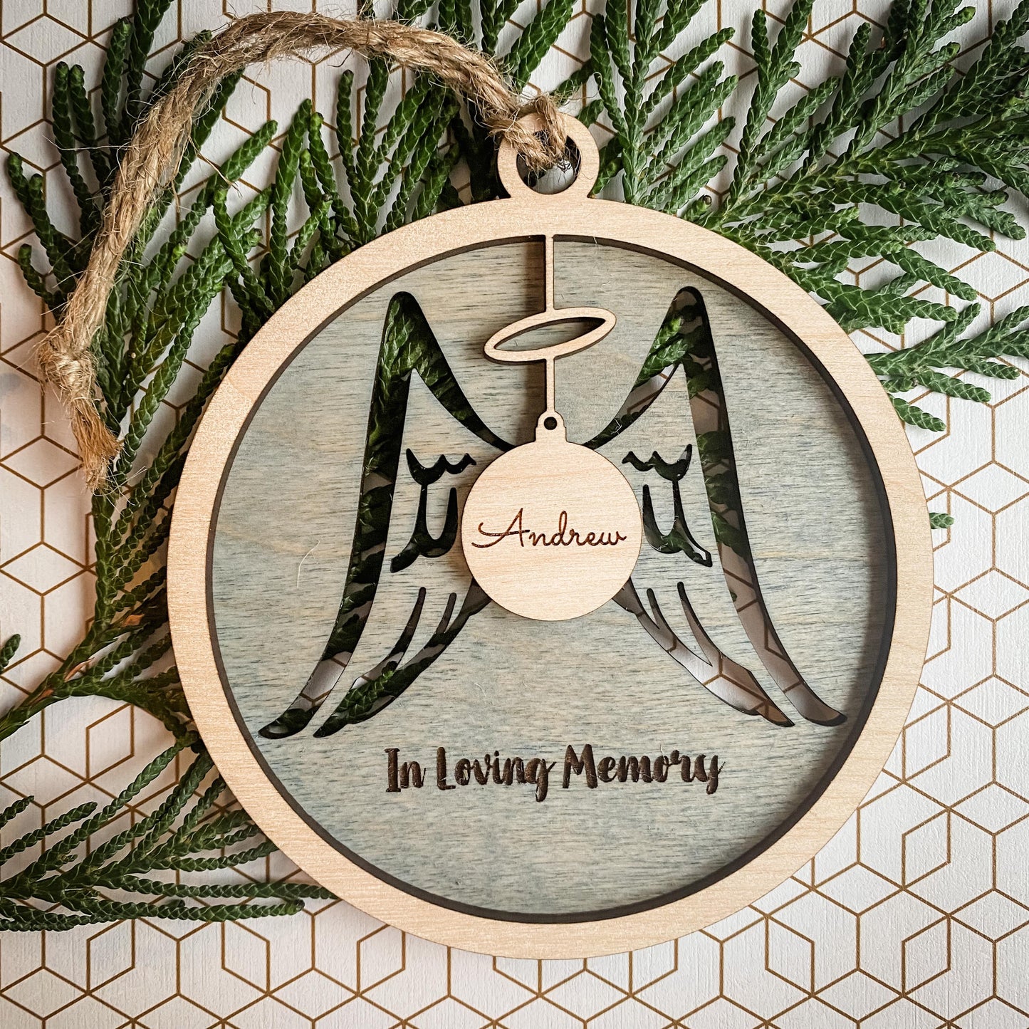 Angel & Butterfly Remembrance Ornaments