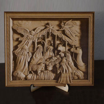 Christmas Nativity 3d Illusion