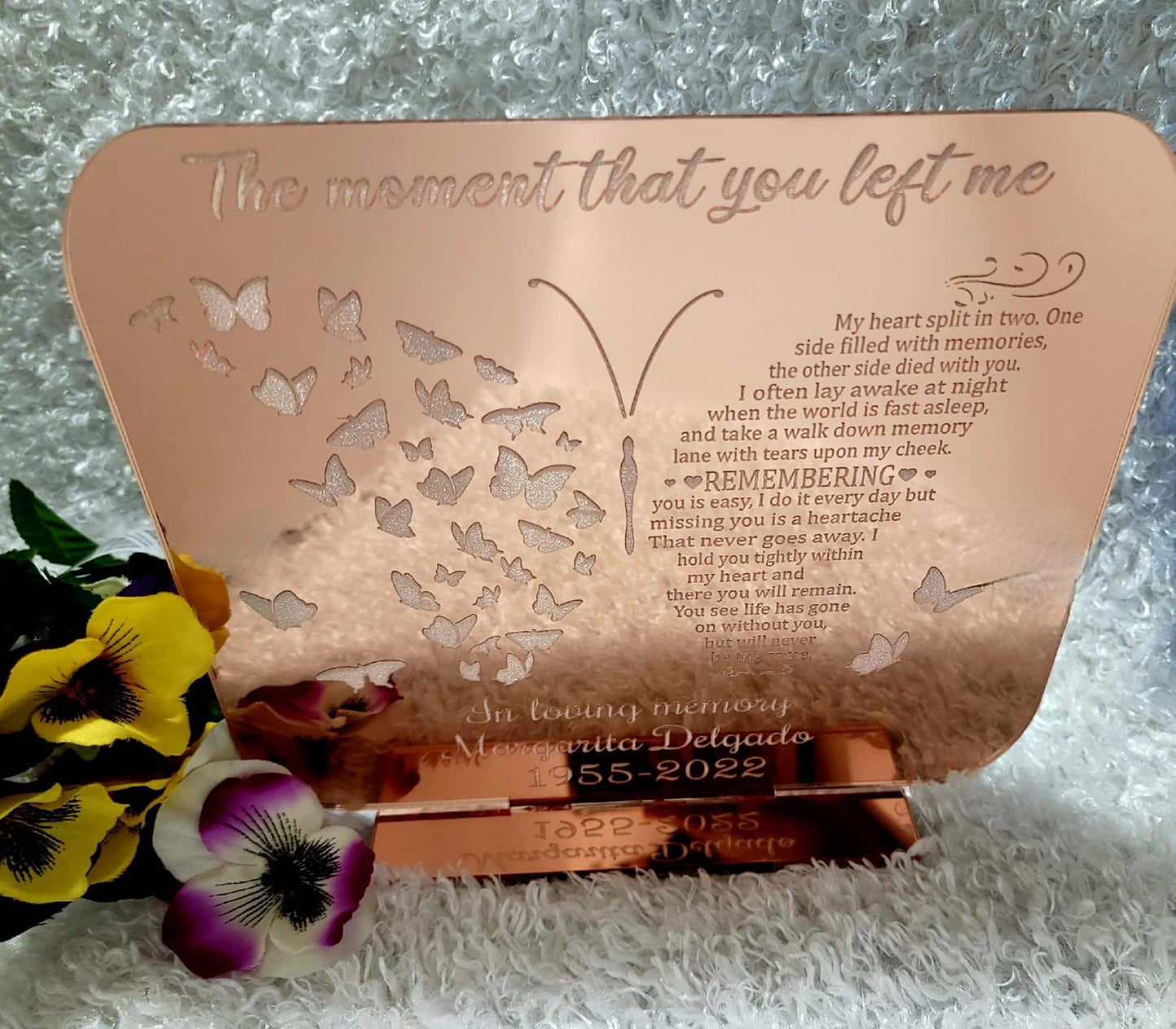 Custom Memorial Plaque