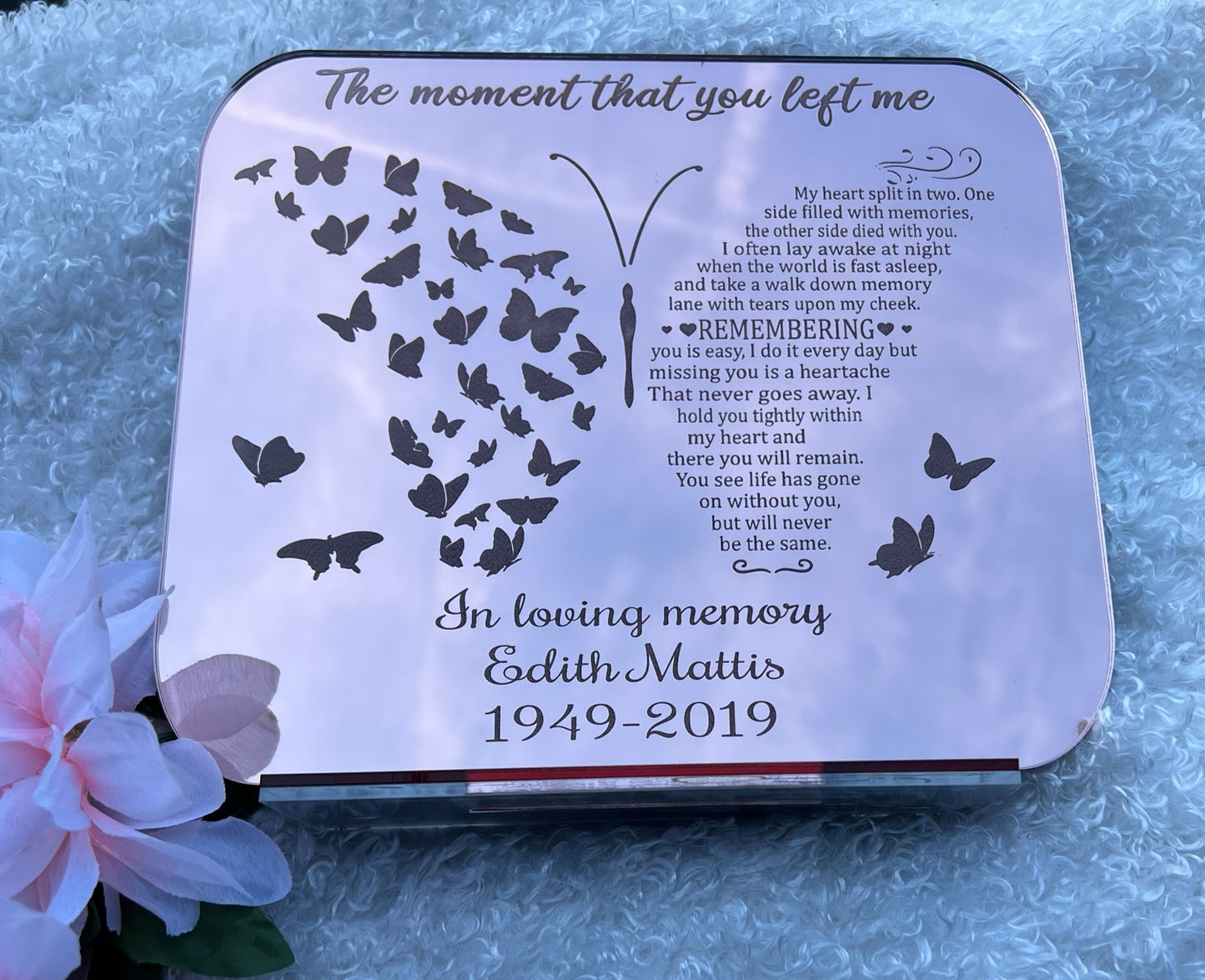 Custom Memorial Plaque