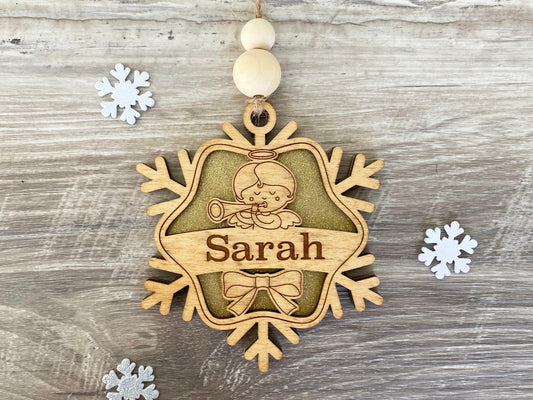 Playful Personalized Christmas Ornaments